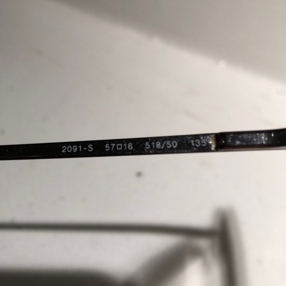 Persol 2091-S Aviator Frames. - Picture 3 of 6